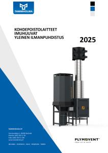 Kohdepoistolaitteet 2025.