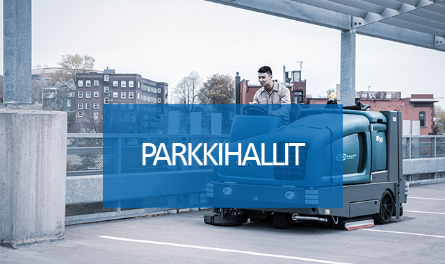 Parkkihallien siivouskoneet