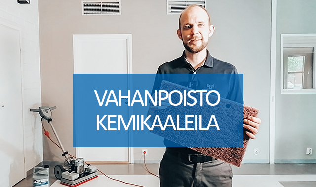 Vahanpoisto kemikaaleilla