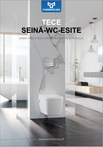 Seinä-WC esite.